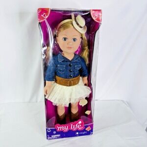 My Life As A Cowgirl Doll Blonde‎ Blue Eyes18 Inch 2016